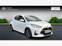 Used Toyota Yaris Hybrid 2023 White Hatchback