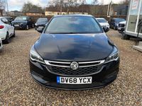 Used Vauxhall Astra SRi 200 HP (147 kW) 2018 Black Hatchback