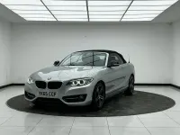 Usado BMW 220 Sport Line 2015 Plateado Descapotable