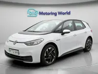 Used VW ID.3 Pure 110 kW (150 HP) 2021 White Hatchback