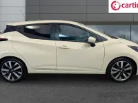 Used Nissan Micra Tekna 92 HP (67 kW) 2022 White Hatchback