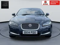Second-hand Jaguar XF Premium Luxury 163 CP (119 kW) 2014 Albastru Berlinǎ