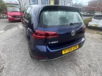 Used VW e-Golf 99 kW (135 HP) 2018 Blue Hatchback