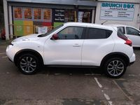 Used Nissan Juke Tekna 110 HP (80 kW) 2013 White SUV