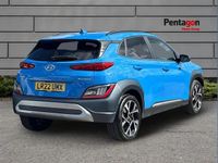 Second-hand Hyundai Kona Premium 120 CP (88 kW) 2022 Albastru SUV