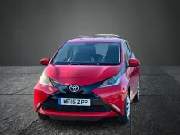 Used Toyota Aygo X-play 69 HP (50 kW) 2015 Red Hatchback
