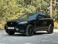 Used Jaguar F-Pace R-Sport 180 HP (132 kW) 2016 Black SUV