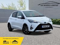 Used Toyota Yaris Hybrid 2018 White Hatchback