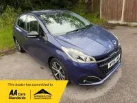 Used Peugeot 208 2016 Blue Hatchback