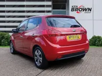 Used Kia Venga 125 HP (91 kW) 2019 Red Hatchback