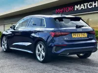 Used Audi A3 Sportback S-Line 110 HP (80 kW) 2023 Blue Hatchback