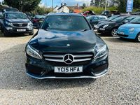 Used Mercedes C300 AMG Line Premium Plus 231 HP (169 kW) 2015 Black Estate