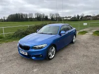 Used BMW 218 M Sport 2014 Blue Coupe
