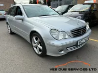 Used Mercedes C200 Avantgarde 2007 Silver Estate