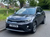 Used Kia Stonic 108 HP (79 kW) 2018 Grey SUV