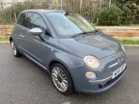 Used Fiat 500 69 HP (50 kW) 2015 Grey Hatchback