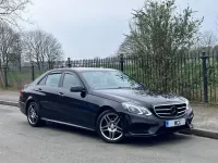 Used Mercedes E220 AMG 2015 Black Sedan