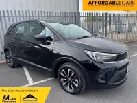 Begagnad Vauxhall Crossland 2021 Svart SUV