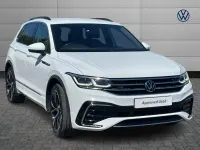 Used VW Tiguan R-line 150 HP (110 kW) 2022 White SUV