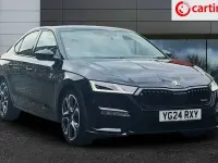 Used Skoda Octavia vRS 200 HP (147 kW) 2023 Black Hatchback