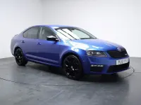 Used Skoda Octavia vRS 184 HP (135 kW) 2015 Blue Estate