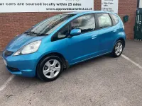 Used Honda Jazz ES 100 HP (73 kW) 2010 Blue Hatchback