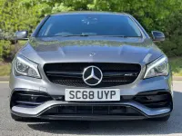 Used Mercedes CLA45 AMG Edition 381 HP (280 kW) 2018 Grey Coupe
