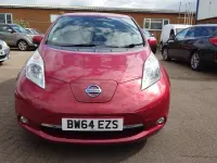 Used Nissan Leaf Acenta 80 kW (109 HP) 2015 Red Hatchback