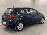 Used Vauxhall Corsa Design Edition 70 HP (51 kW) 2015 Green Hatchback