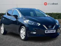 Used Nissan Micra Acenta 100 HP (73 kW) 2020 Black Hatchback