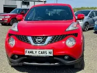 Used Nissan Juke Tekna 110 HP (80 kW) 2017 Red SUV