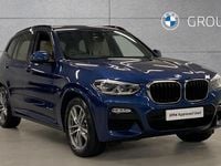 Used BMW X3 M Sport 265 HP (194 kW) 2018 Blue SUV