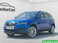 Used Skoda Karoq 150 HP (110 kW) 2021 Blue SUV