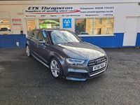 Used Audi A3 Sportback S-Line 150 HP (110 kW) 2018 Grey Hatchback