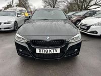 Begagnad BMW 320 M Sport 2018 Svart Sedan