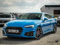 Used Audi A5 S-Line 2022 Blue Coupe