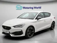 Used Cupra Leon 150 HP (110 kW) 2023 White Hatchback