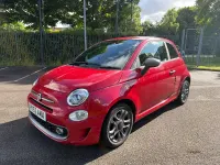 Used Fiat 500 S 69 HP (50 kW) 2017 Red Hatchback