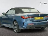 Used BMW 420 M Sport 181 HP (133 kW) 2022 Blue Cabriolet