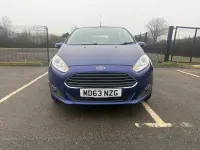 Used Ford Fiesta Zetec 2014 Blue Hatchback