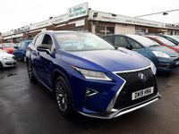 Used Lexus RX450h Sport Line 308 HP (226 kW) 2019 Blue SUV