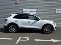 Used Audi Q3 Black Edition 150 HP (110 kW) 2025 Glacier white metallic SUV