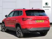 Used Skoda Karoq SE L 150 HP (110 kW) 2022 Velvet red metallic SUV