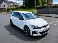 Used VW Golf VII GTD 184 HP (135 kW) 2017 White Hatchback