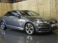 Używany Audi A4 S-Line 218 KM (160 kW) 2016 Szary Sedan/Limuzyna