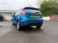 Used Ford Fiesta Zetec 2013 Blue Hatchback