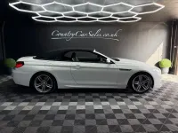 Used BMW 640 Cabriolet M Sport 320 HP (235 kW) 2012 White Cabriolet