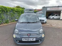 Used Fiat 500 Lounge 69 HP (50 kW) 2019 Grey Hatchback