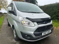 Used Ford Transit Custom Limited 130 HP (95 kW) 2017 Silver Van