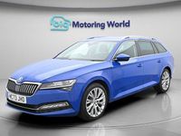 Used Skoda Superb SE L 150 HP (110 kW) 2024 Blue Estate